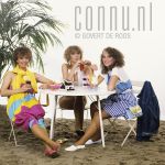 15-07-1981 Dolly Dots, Ria Brieffies, Anita Heilker and Patty Zomer at studio in Amsterdam. Photo: Govert de Roos/Connu